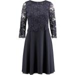 Vera Mont Cocktail Dress with Lace night sky