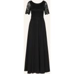 Schwarze Vera Mont V-Ausschnitt Abendkleider & festliche Kleider aus Polyester für Damen 