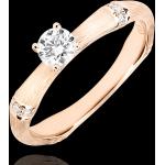 Edenly Diamantringe aus Rosegold 18K handgemacht für Damen 