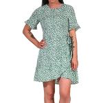 Grüne Vero Moda Mini Rundhals-Auschnitt Partykleider für Damen Größe L 