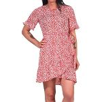 Rote Vero Moda Mini Rundhals-Auschnitt Partykleider für Damen Größe M 