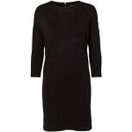 Reduzierte Schwarze Vero Moda Winterkleider aus Leder für Damen Größe XL 