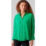 Reduzierte Grüne Vero Moda Hemdblusen für Damen Größe XL 