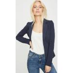 Reduzierte Blaue Vero Moda Herbstjacken aus Jersey für Damen Größe XS 