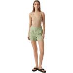 Grüne Vero Moda High Waist Shorts für Damen Größe L 