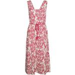 Pinke Vero Moda Maxi V-Ausschnitt Cut Out Dresses aus Viskose für Damen Größe M 