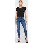 Blaue Vero Moda Skinny Jeans aus Denim für Damen Größe XL 