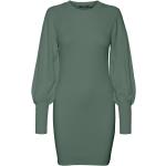 Reduzierte Grüne Vero Moda Winterkleider für Damen Größe M 