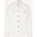 Weiße VERSACE Button Down Hemden aus Baumwolle für Herren 