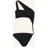 Schwarze VERSACE Damenbadeanzüge & Damenschwimmanzüge aus Elastan Größe M 
