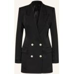 Reduzierte Schwarze Langärmelige Victoria Beckham Kleider mit Ärmel aus Viskose für Damen Größe S 