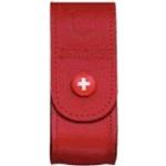 Rote Victorinox Taschenmesser aus Leder 