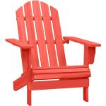 Rote vidaXL Adirondack Chairs aus Tanne winterfest 