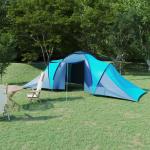 Hellblaue vidaXL Zelte für 6 Personen 