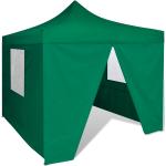 Grüne vidaXL Faltpavillons aus PVC 3x3 