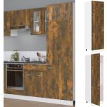 Braune Moderne vidaXL Küchenschränke aus Holz 