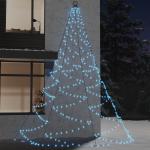 Weiße vidaXL Weihnachtsbeleuchtung aus PVC 