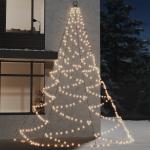 Weiße vidaXL Weihnachtsbeleuchtung aus PVC 