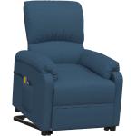 Blaue vidaXL Wohnzimmermöbel mit Massage-Funktion 