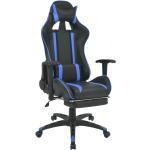 Blaue vidaXL Sportsitz Bürostühle & Racer Bürostühle aus Stahl gepolstert 