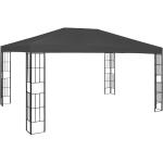 Anthrazite vidaXL Pavillons & Gartenpavillons aus Polyester 3x4 