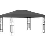 Anthrazite vidaXL Pavillons & Gartenpavillons aus Stahl 3x4 