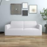Weiße vidaXL Sofaüberwürfe & Sofahussen aus Jersey maschinenwaschbar 
