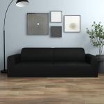 Schwarze vidaXL Sofaüberwürfe & Sofahussen aus Jersey maschinenwaschbar 