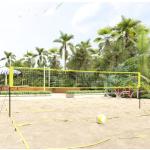 Schwarze vidaXL Volleyball Ausrüstung aus Stahl 