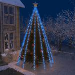 Blaue vidaXL Weihnachtsbeleuchtung aus PVC 
