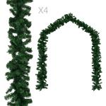 Grüne vidaXL Weihnachtsgirlanden aus PVC 