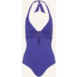 Reduzierte Blaue Vilebrequin Neckholder-Badeanzüge aus Elastan für Damen Größe M 
