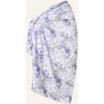 Hellblaue Print Vilebrequin Pareos aus Baumwolle für Damen Einheitsgröße 