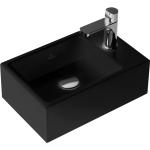 Villeroy & Boch Handwaschbecken Memento 40 cm Glossy black mit CeramicPlus