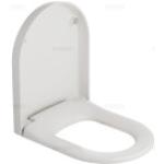 Weiße Villeroy & Boch Subway Toilettensitze & Toilettendeckel aus Edelstahl 
