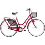 Rote 7 kg Citybikes für Damen mit Rücktrittbremse 