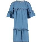 Hellblaue Vintage Vingino Sommerkleider aus Lyocell für Damen 