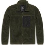 Vintage Industries Kodi Sherpa Fleece Jacke, grün, Größe S