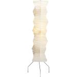 Hellbeige Vitra Akari Stehlampen & Stehleuchten aus Papier 