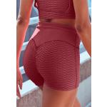 Reduzierte Rote Vivance Active Shorts & kurze Hosen aus Elastan für Damen Größe S Weite 36 