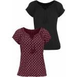 Reduzierte Rote Vivance T-Shirts für Damen Größe S 