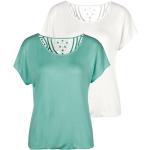 Reduzierte Grüne Vivance T-Shirts für Damen Größe XL 