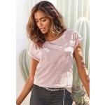 Rosa Vivance T-Shirts aus Baumwolle für Damen Größe XL 