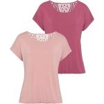 Bunte Vivance T-Shirts für Damen Größe S 2 Teile 