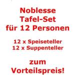 vivo - Villeroy & Boch Group Noblesse Tafel-Set für 12 Personen / 24 Teile