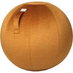 VLUV VARM Sitzball, aus Samtstoff, 600 - 650 mm, pumpkin
