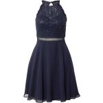 Mitternachtsblaue Ärmellose Vera Mont VM Mini Rückenfreie Abendkleider für Damen Größe XS 