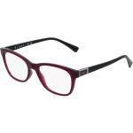 Rote Luxottica Vollrand Brillen aus Kunststoff für Damen 