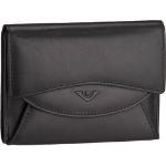 Schwarze Elegante Voi Leather Design Soft Wiener Schachteln für Damen 
