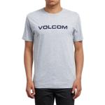 Volcom Herren T-Shirt Crisp Euro Bsc SS , Größe:M, Farben:heather grey
